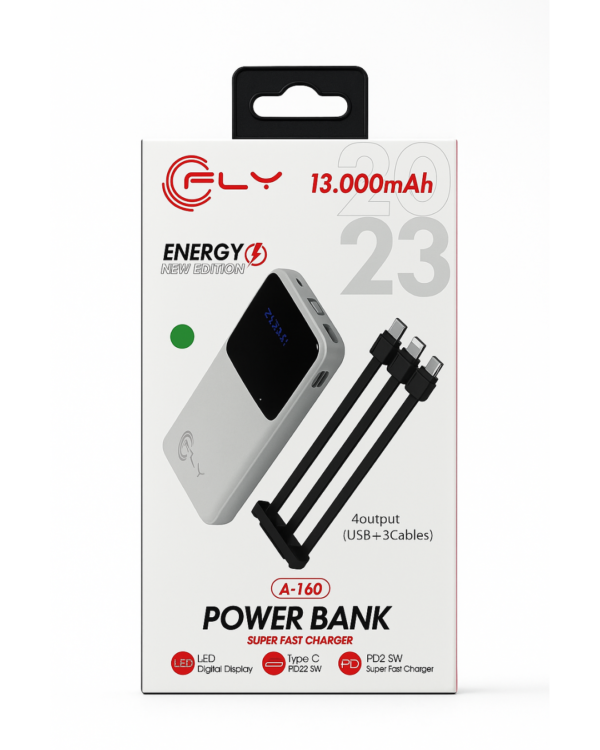 Powerbank de carga rápida 13 000 mAh