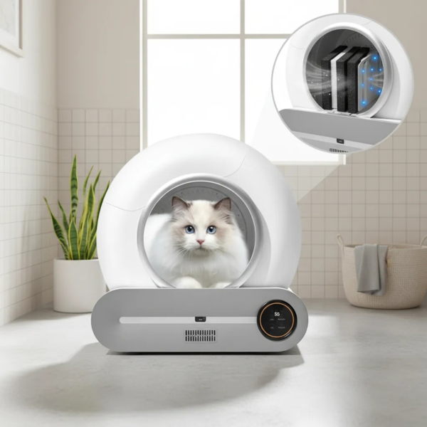 ARENERO PARA GATOS INTELIGENTE 2026