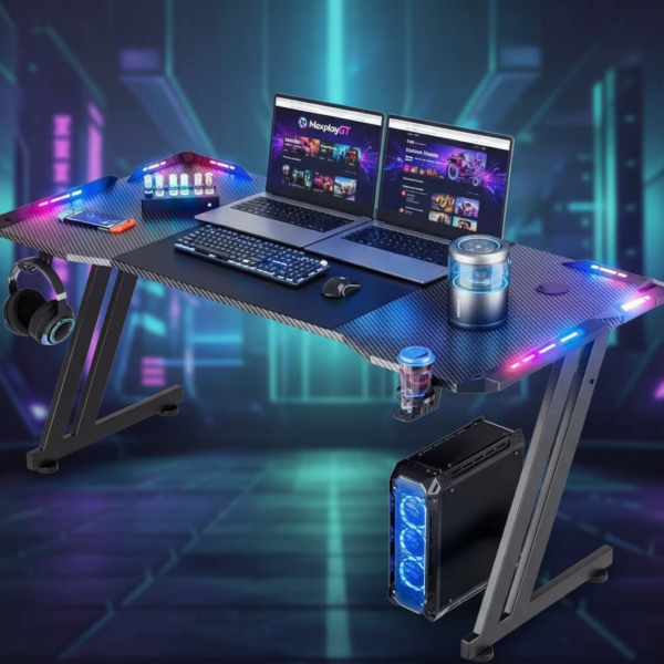Escritorio Gamer RGB LED